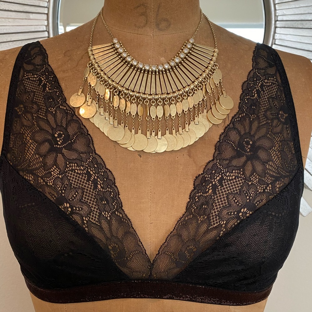 Halogen Giselle Lace Bralette